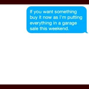 BUY NOW! "Should've bought it when you saw it"