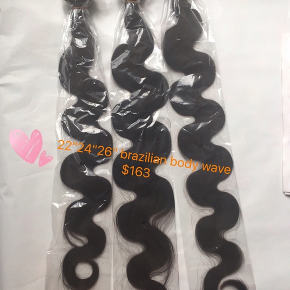 22"24"26" Brazilian body wave