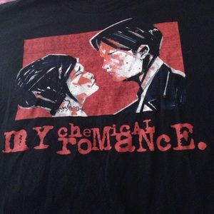 my chemical romance band tee