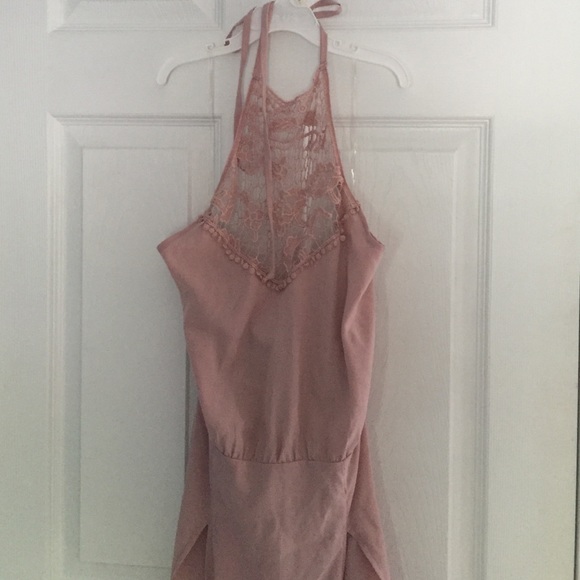 Peach, summer dress/ cover up