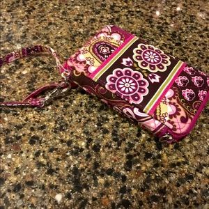 Vera Bradley all in one wristlet