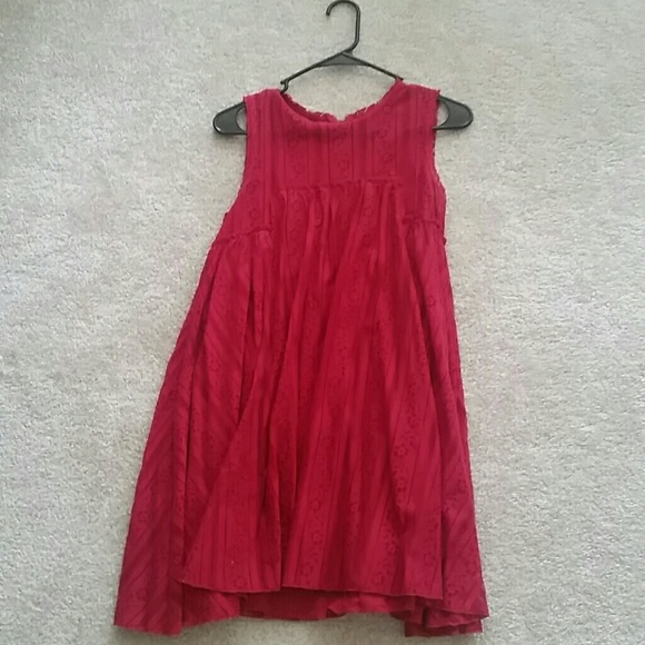 Free People red play dress