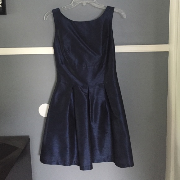 Navy Blue Cocktail Dress