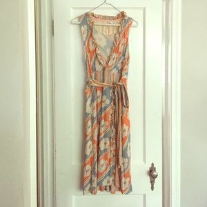 Anthropologie Ric Rac brand flower dress size M