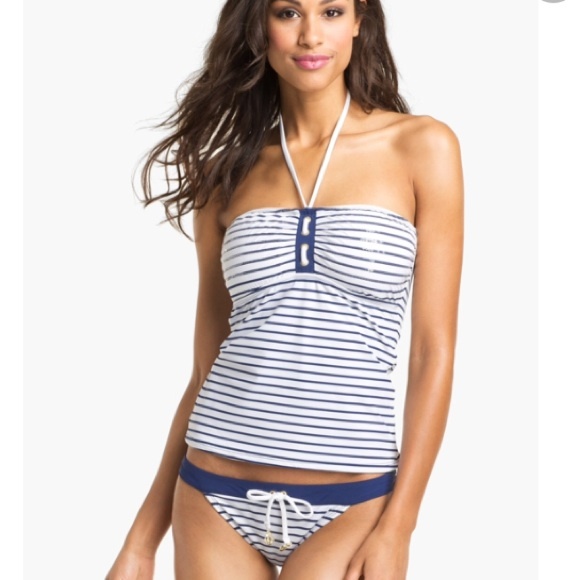 Sperry Other - NWOT Sperry navy stripped anchor Tankini