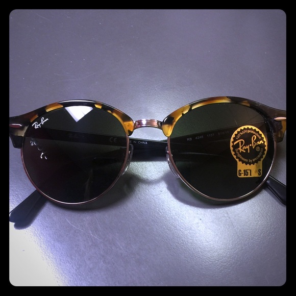 Authentic Rayban Clubrounds
