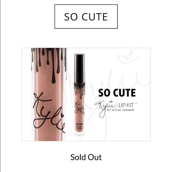 Kylie Lip Kit Gloss- So Cute
