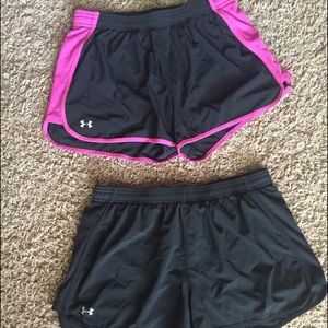 2 Pair - Under Armour Shorts