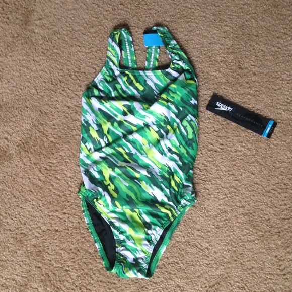 Speedo swimsuit- size 26/10 NWT.