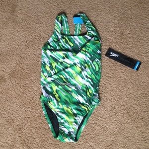 Speedo swimsuit- size 26/10 NWT.