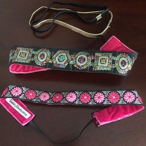 2 Sweaty Bands + 2 bonus elastic headbands