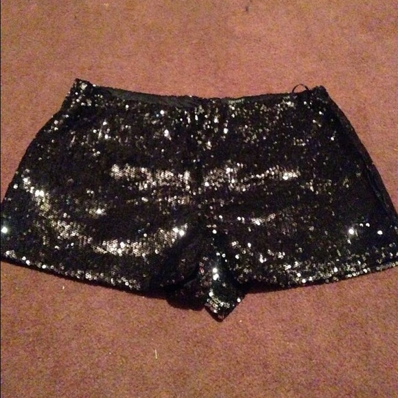 Sequin shorts