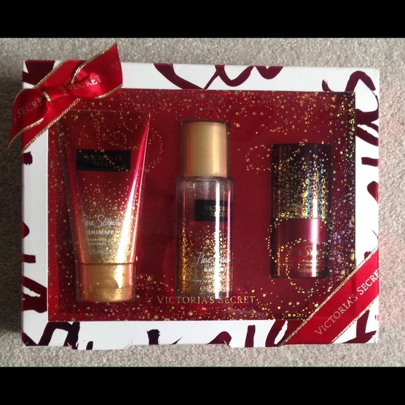 Victorias Secret PURE SEDUCTION SHIMMER 3pc Set