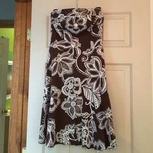 B Smart size 8 strapless dress