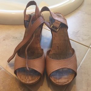 Tan wedges