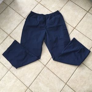 Navy blue scrub pants