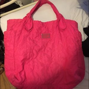 Marc by Marc Jacobs hot pink nylon tote