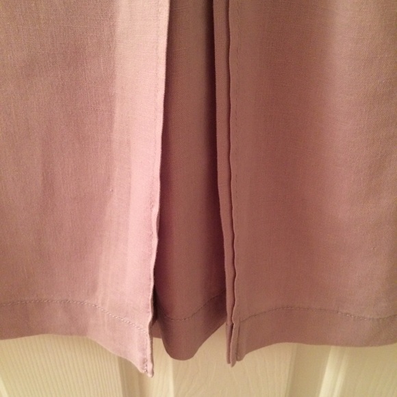 Merona pale lilac linen skirt - Picture 3 of 4