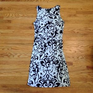 INC Body con dress with ruching