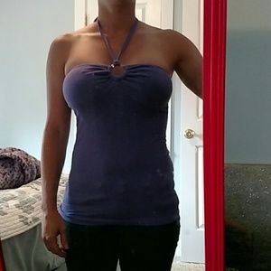 Purple tube top