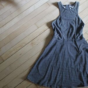 Striped American Eagle Cut Out Dress