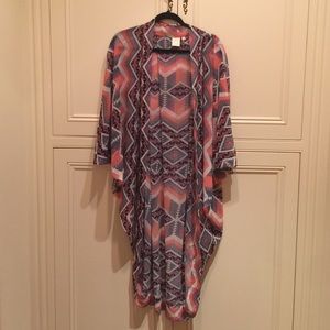 Anthropologie long kimono by Eloise O/S