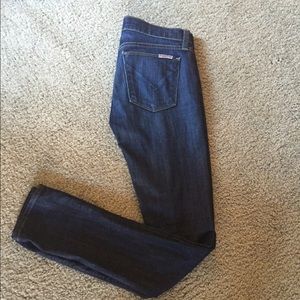 Dark wash Hudson Colette Skinny Jeans size 25