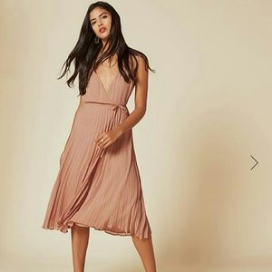ISO Reformation Sunburst Dress in Buff