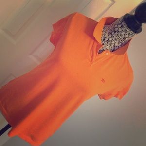 orange polo by Ralph Lauren