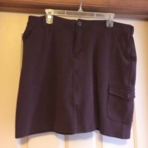 Duluth skirt - plum colored