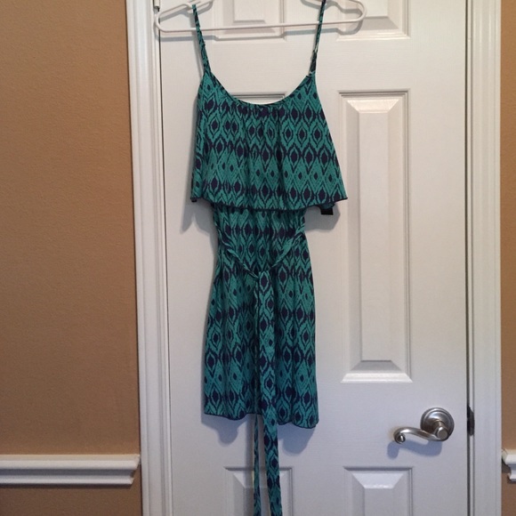 🎉Blue patterned dress🎉
