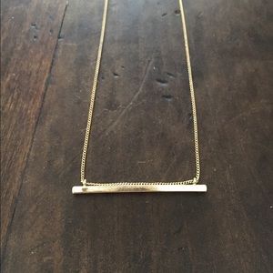 H&M Gold Bar Adjustable Necklace