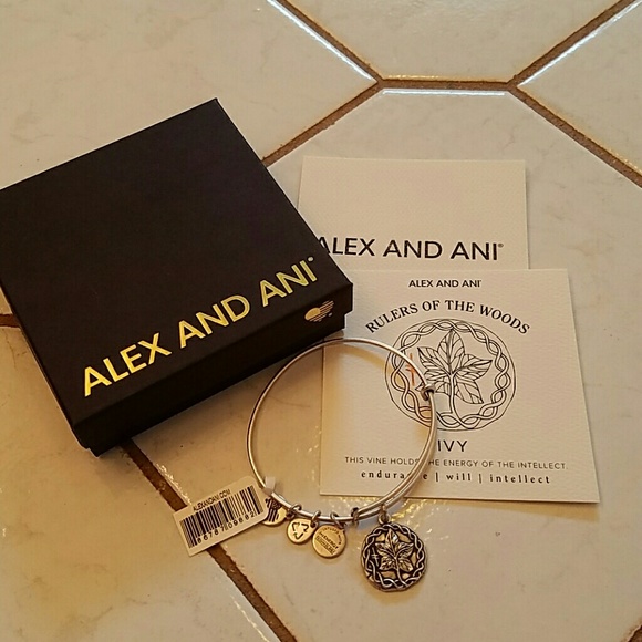 Alex and Ani rulers of the woods (ivy) bracelet