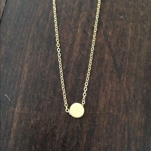 Tiny Gold Dot Necklace from H&M