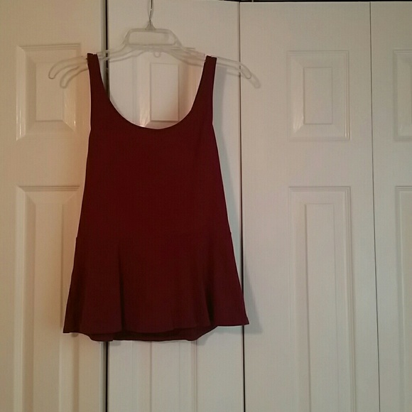 Zipper Back Top