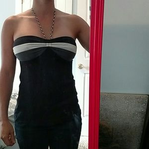 Black tube top