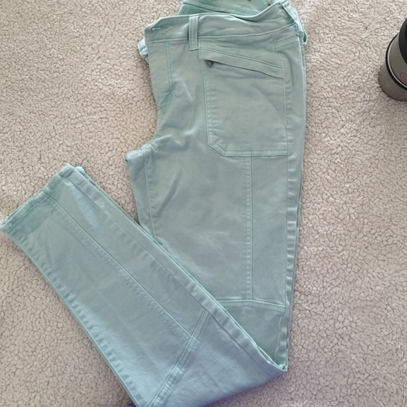 American Eagle jegging 8 mint color
