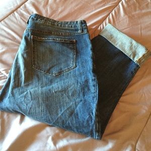 Stylus brand boyfriend crop jeans