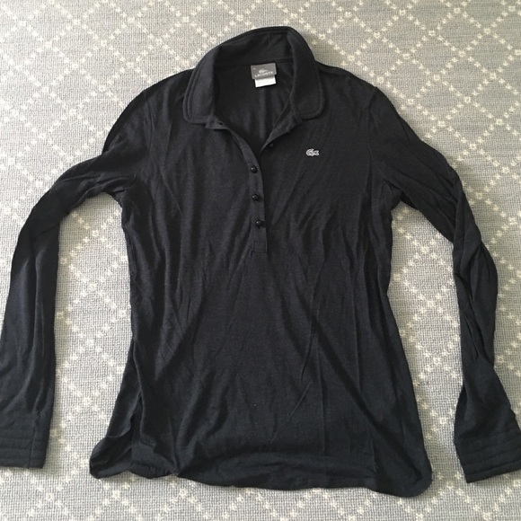 Dark Grey Lacoste Shirt