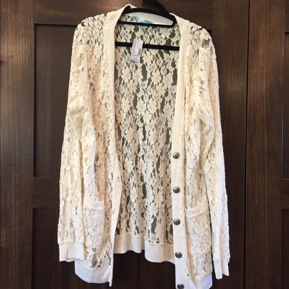 Maurices Sweaters - Maurice's XXL lace cardigan
