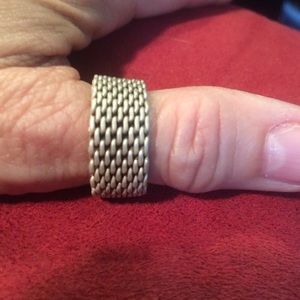 Mesh Thumb Ring
