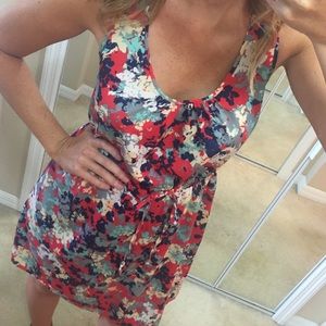 Flowy multicolored dress