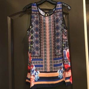 Cynthia Rowley floral tank