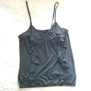 American eagle ruffle tank top