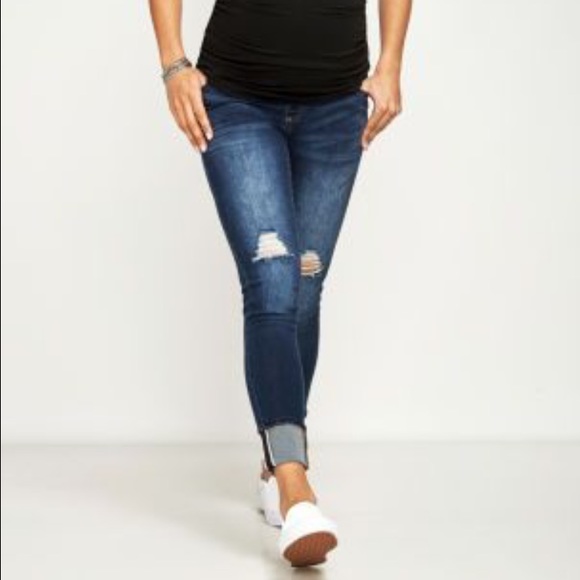 Luxe  Denim - Luxe Maternity Jean from Pea in a Pod