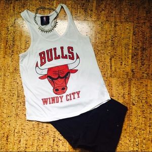 F21 Chicago Bulls Graphic Tank