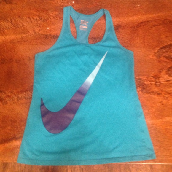 Teal Nike Tank top