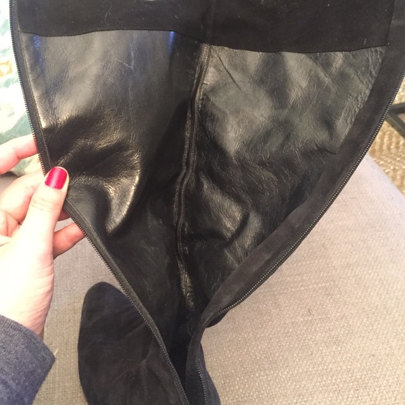 Jimmy choo asymmetric knee high boots size 9.5 - Picture 4 of 4