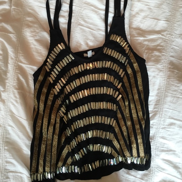 Urban outfitters ecoté sparkly going got top
