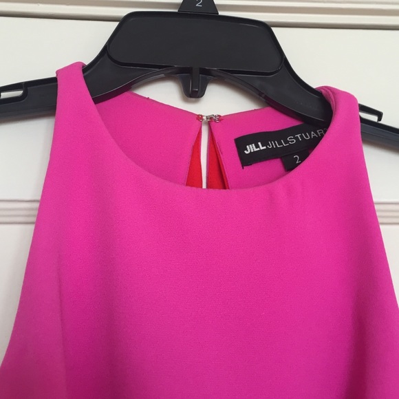 Jill by Jill Stuart Color Block Popover Crepe Gown - Picture 2 of 4